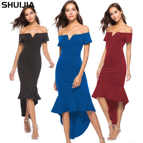 

женские дизайнерские сексуальные нерегулярные dressh, Black;gray