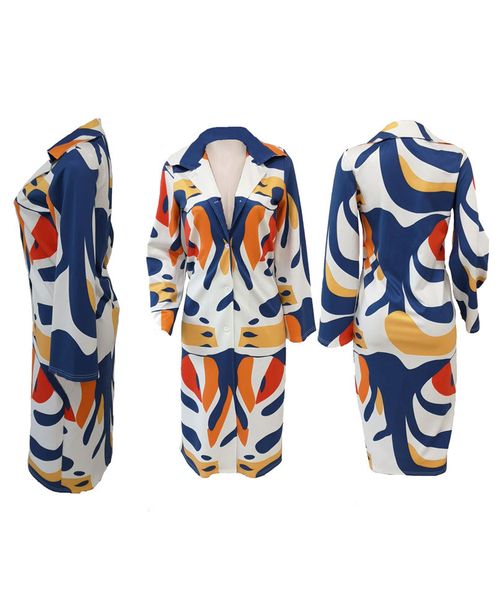 

digital printed womens trench coats lapel neck long sleeve designer coats new fashion casual women clothing, Tan;black
