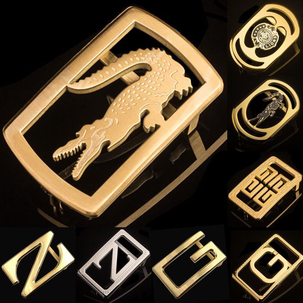 

13 stainless steel smooth belt men's high-end belt buckle fashionable steel buckle quantity is small also customized, Slivery;black