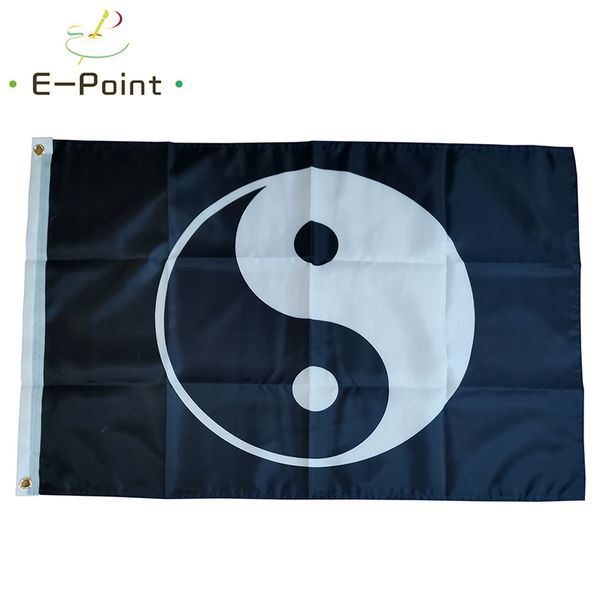 Yin Yang Tai Chi Bandeira 3 * 5 pés (90 centímetros * 150 centímetros) presentes poliéster bandeira bandeira decoração voar para casa jardim bandeira festivas