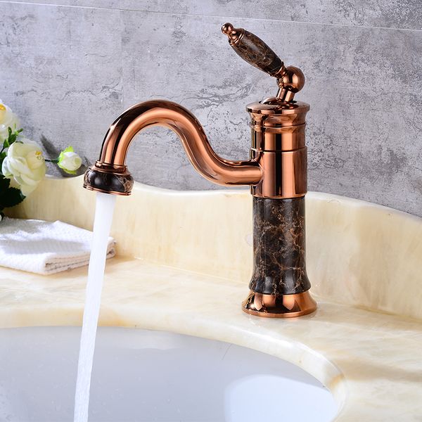 

floral pattern single handle mixer tap cold/water faucet for bathroom basin sink antique optional multi-pattern color taps