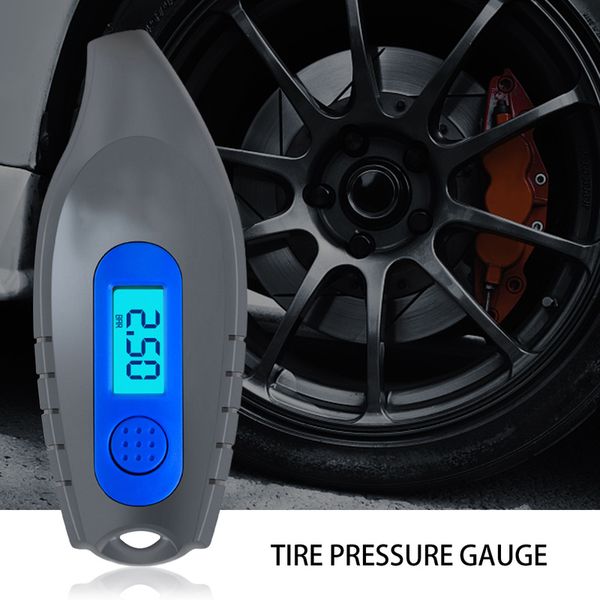 

digital led display car tyre air pressure gauge meter manometer barometers tester tool car tire tool for auto accessories
