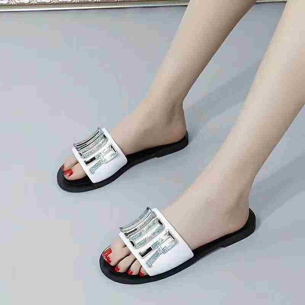 

quality brand sandals slippers designer slippers summer sandals beach slide fashion scuffs slippers casual shoes, Black