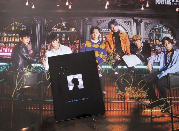 

bap b.a.p autographed signed 2020 2nd noir cd+pbook official korean official version 11.2020