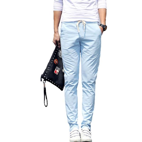 

2016 spring and autumn new men's leisure pants are loose pencil pants size m-2xl 53 xyq, Black