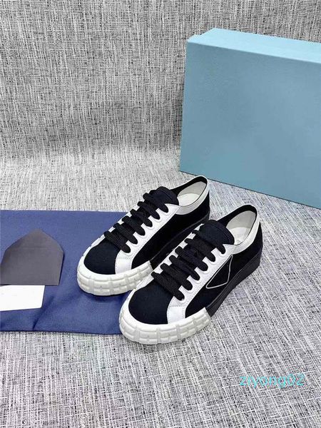

classic women canvas shoes with rubber sole, light weight casual canvas low-plimsolls sneakers with box z02, Black