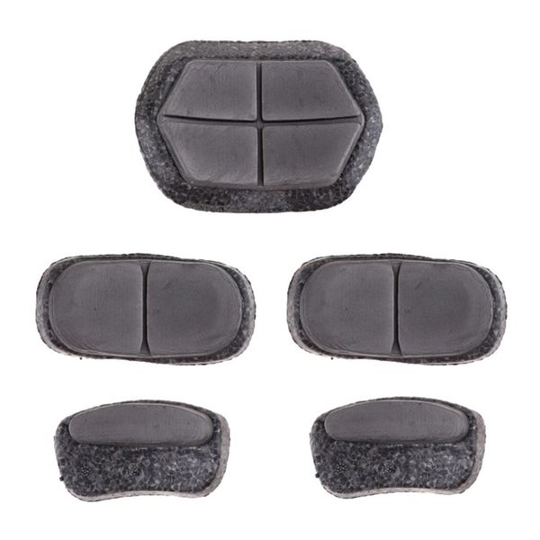

шлем колодки замена защитная пена pad пены обивка kit для быстрого helmet, Black
