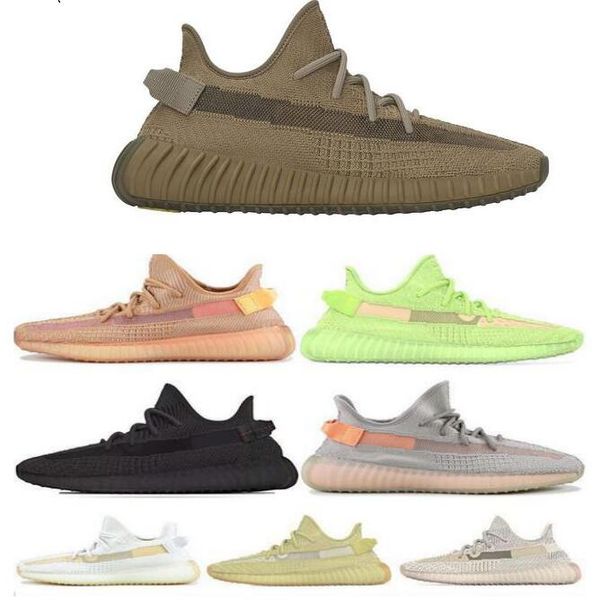 

2020 канье уэст белый обувь мужчины тройной бег на открытом воздухе обувь женщины тренажеры размер замороженные желтый крем зебра разводят с