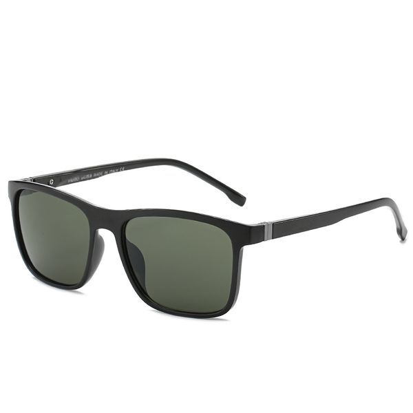 

2019 new fashion square ladies polarizing sunglasses uv400 men's glasses classic retro brand design driving sunglasses, White;black