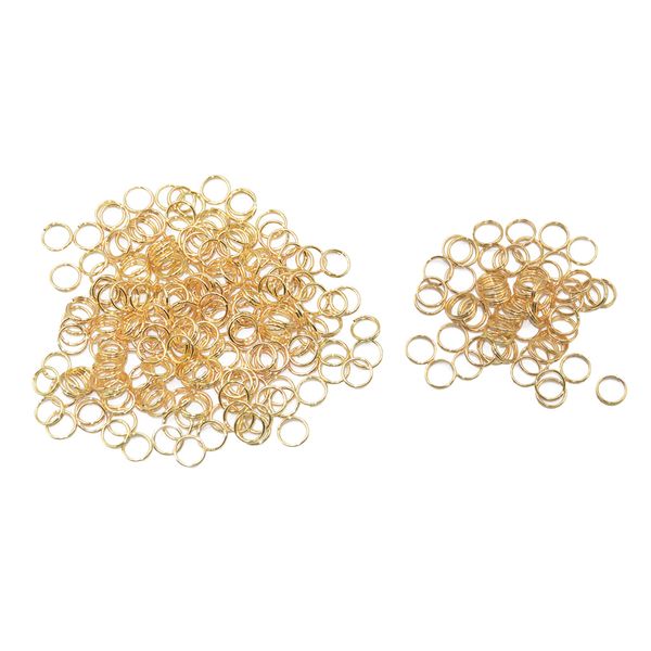 

400pcs/lot steel metal key split keyrings key chain findings