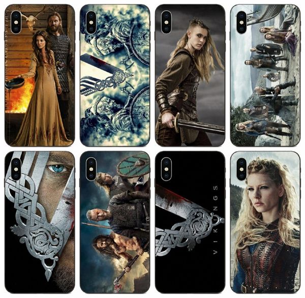 

[tongtrade] unique vikings new season case for iphone 11 pro max x xs 8s 7s 6s 5s plus samsung j5 s10 huawei nova 5i pro sony xperia z4 case
