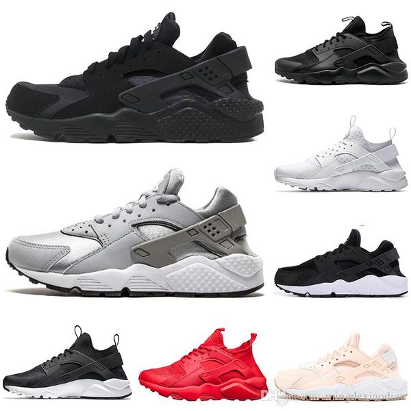 

wholesale huarache run ultra 1.0 4.0 men women running shoes triple black white red casual huaraches outdoor mens trainers sports sneakers