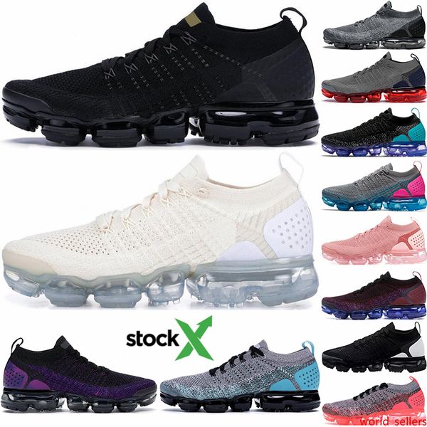 

2020 fly 3.0 knit 2.0 triple black cinder men running shoes zebra earth womens breathable designer sports sneakers trainers with stockx