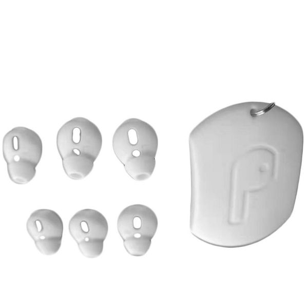 

3pairs silicone cover end caps for spare tips for airpods spare headsets