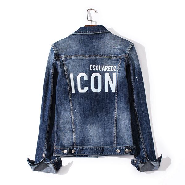 

19aw new men's and women's denim jacket designer jacket printing luxury jacket selling black men's fashion q6, Black;brown