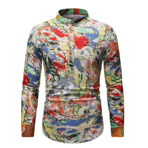 

men's shirts blusa masculina autumn long sleeve shirts men dress casual beach loose male blouse camisa social masculina 2019, White;black