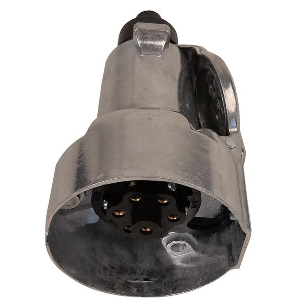 

european trailer plug 7-pin plug socket connector seat rv truck modified car off-road tractor unit