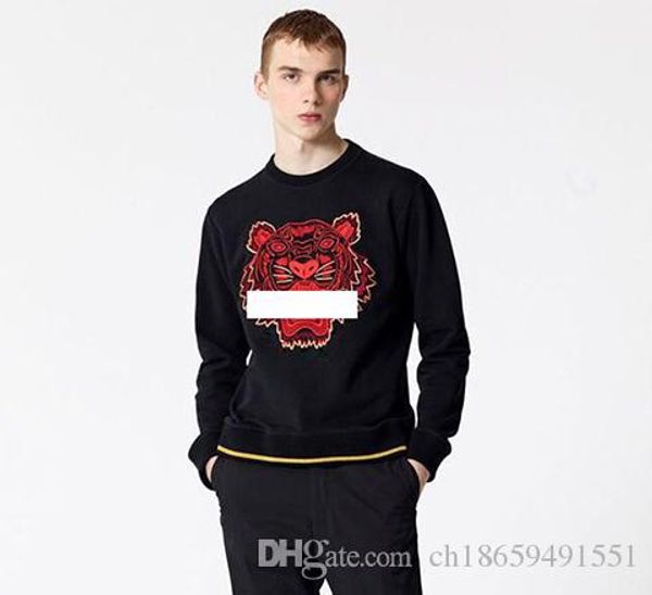 

2019 tiger head hoodies mens classic long sleeve sweatshirt designer hoodie fashion shirts autumn spring luxury clothing sweater s-xxl