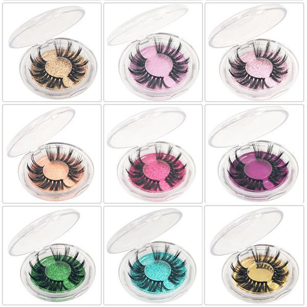 

25mm natural eyelashes 5d faux mink lashes long thick false eyelashes high volume eye lashes girl hand made makeup eyelash soft