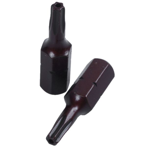 

promotion 1/4-inch hex shank magnetic t15 torx security screwdriver bits 12 pcs