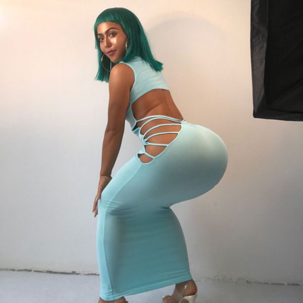 

урожай дамы знаменитости runway платья женщина party night robe femme платье sexy clubwear бич одежда выдалбливают kawaii платье, Black;pink