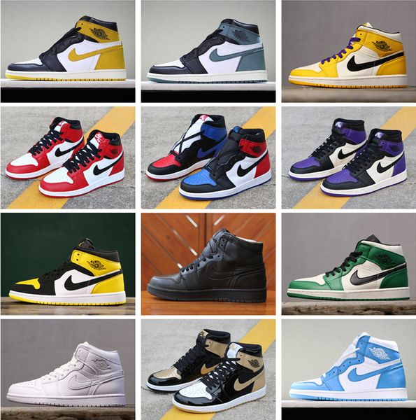 

bast air jordan 1 high og bred toe chicago scotts x banned game royal ba aj men 1s 3 shattered backboard sneakers, White;red