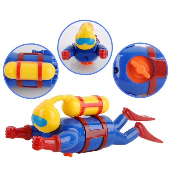 

bathwater diver toy пловцы аквалангист toy wind up заводной море детские ванны моделирование море для детей