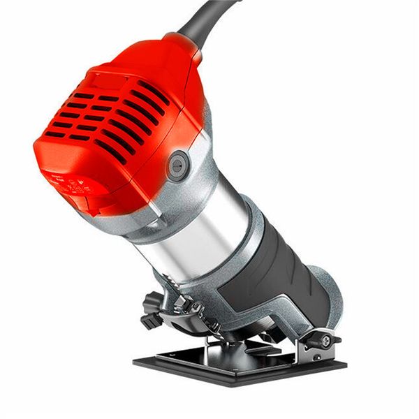 

adjustable balance trimmer base shield wood work shank trim router edge molding 220v 800w trimmer woodworking electric hand tool