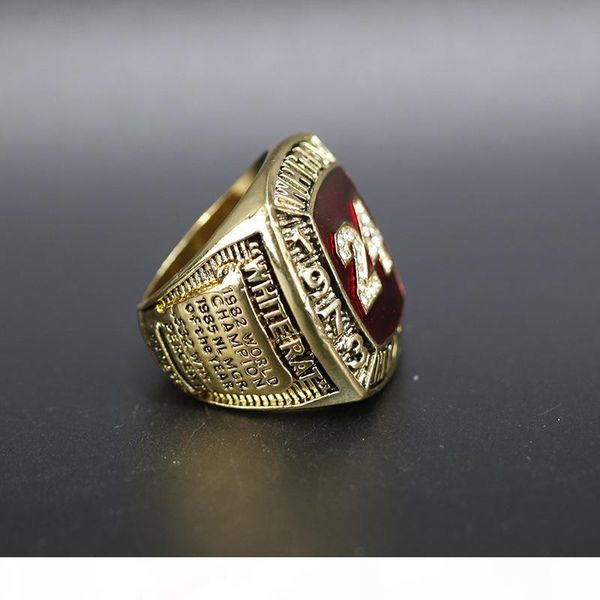 

hall of fame baseball 1973 1990 #24 whitey herzog team champions championship ring with wooden box set souvenir fan men gift wholesale 2020, Golden;silver