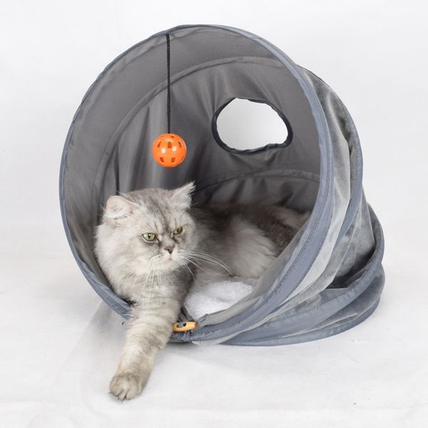 

многофункциональный cat безопасный туннель игрушки для решения скуки интересная кошка ведро дом с мячом для gatos gatos
