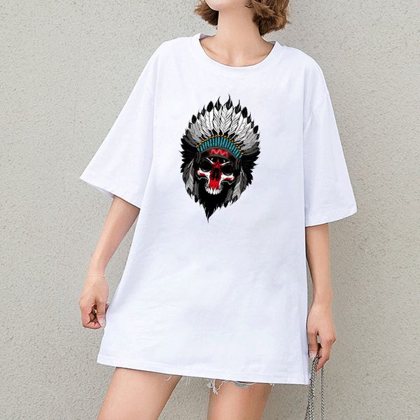 

womens designer t-shirt girl funny fashion trend printing college style personality 2020 spring new style selling brand t-shirt, White
