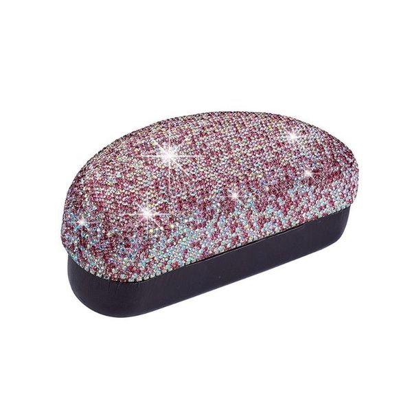 

car styling sunglasses holder shiny glasses storage box case