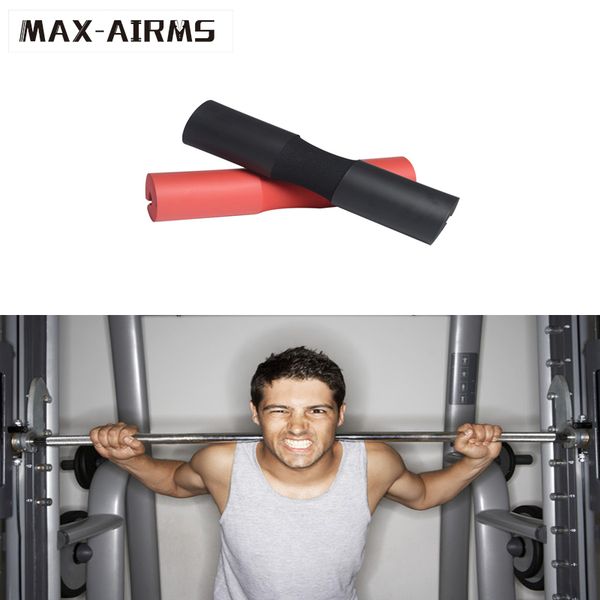 

maxairms 1 pcs thick dumbbell fat barbell grips bar handle pull up weightlifting support silicon anti-slip protect pad