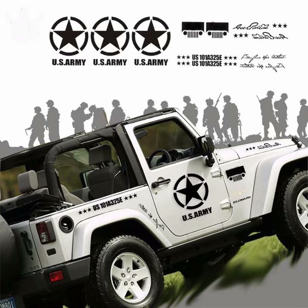 

new brothers even car stickers decals us army team body decals