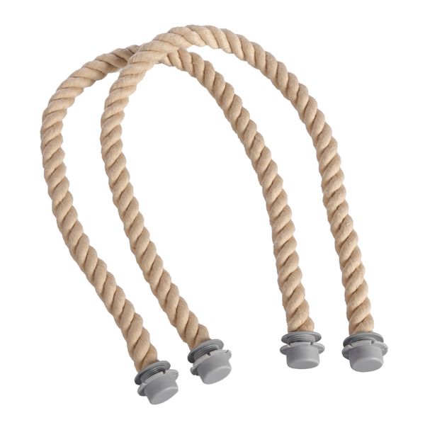 

1 pair rope handle 65cm obag accessories handle italy fashion style for women bags hemp shoulder handbag o bag rope handle