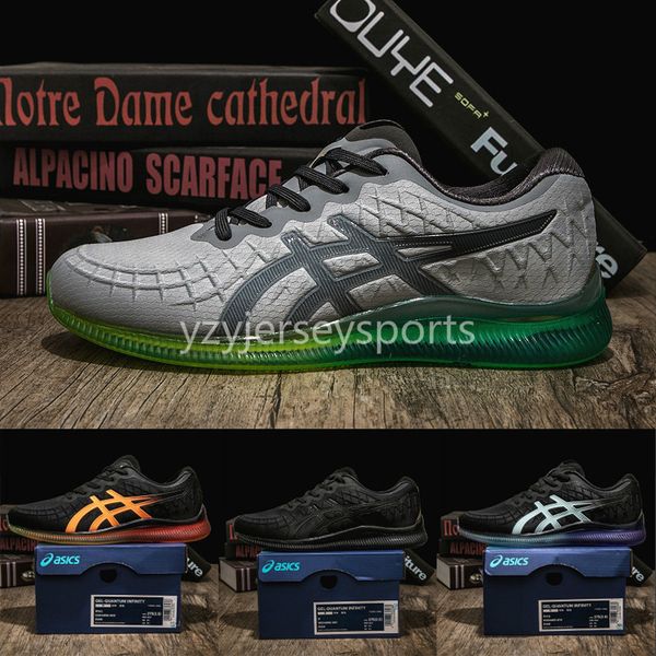 

2019 new gel quantum infinity de igner men hoe black white ilicone original a 13 ic athletic port running neaker