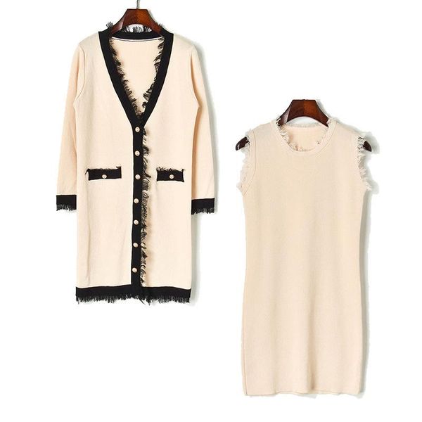 

brand women sweaters 2019 new spring long sleeve o-neck designer luxury cotton fashion women cardigan size s-xl, White
