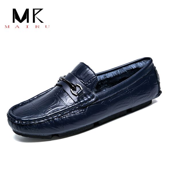

fashion men's genuine leather snow shoes lace winter shoes genuine sheepskin leather natural wool flat-soled, Black