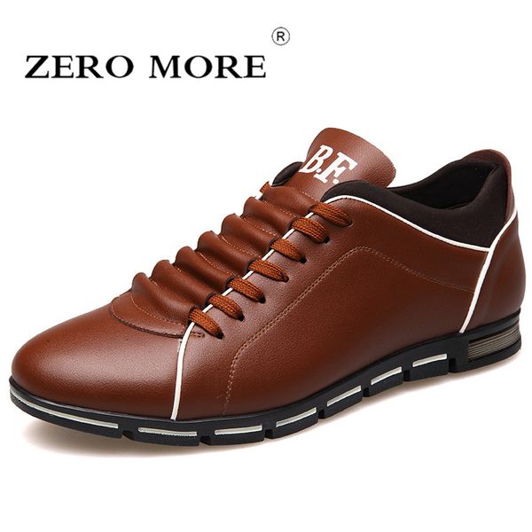 

zero more big size 38-50 men casual shoes fashion 5 colors shoes for men spring comfortable men's dropshipping, Black