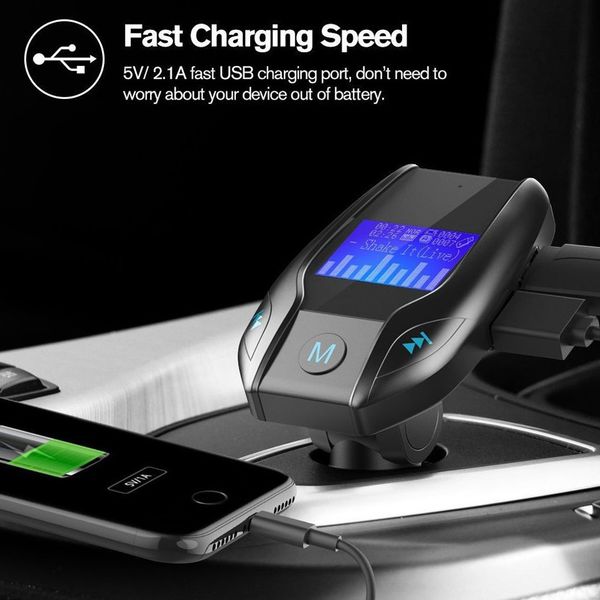 

bluetooth v3.0 car kit mp3 player fm transmitter wireless hands-usb car charger fast charger accessories#ger