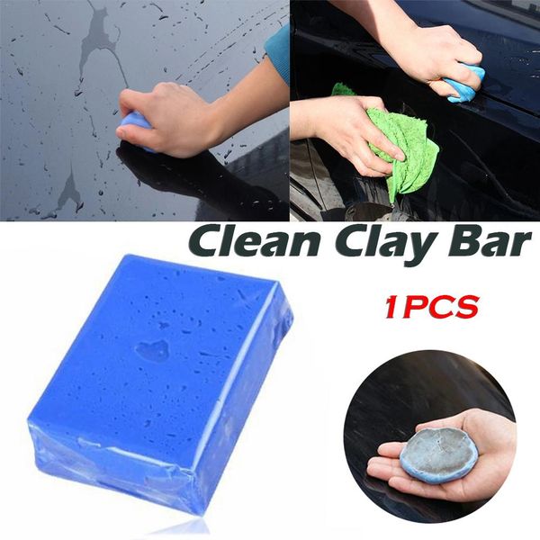 

100g magic clean clay bar car truck blue cleaning clay bar auto detail clean care tool sludge wash mud car washer