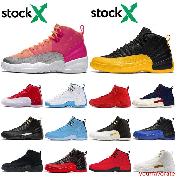 

stock xair 12 12s game royal fiba мужская баскетбольная обувь зимняя игра грипп университет золотой мужской тренер кроссовки