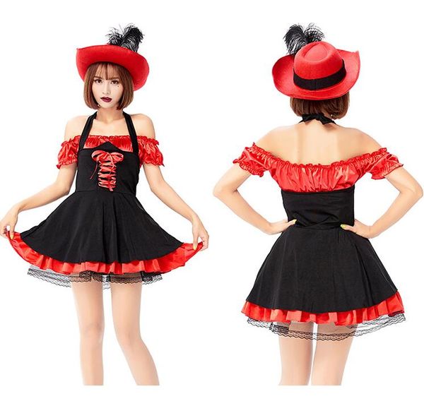 

halloween women pirates skirt masquerade fancy dress cosplay pirate costume carnival cosplay party costumes, Blue
