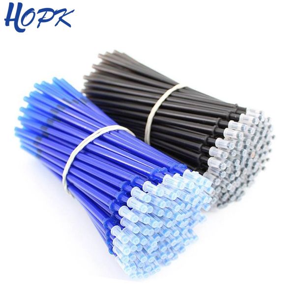 

20 pcs/set 0.38mm erasable pen refill for office signature gel pen erasable blue/black/red ink rods school writing tools