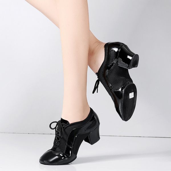 

latin dance shoes women mesh tango shoes practice sports square dance ballroom dancing soft bottom woman sneakers