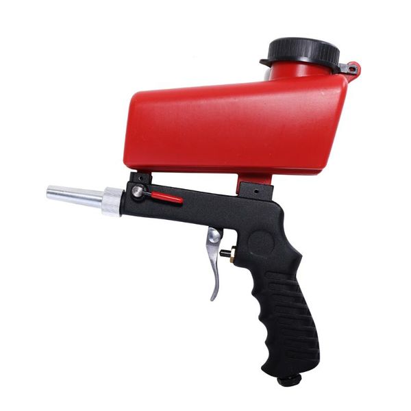 

portable gravity pneumatic set home diy mini blasting device 90psi sandblaster antirust adjustable sandblasting machine sy-7365r