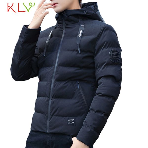 

men jacket winter hoodie cotton coat thick 4xl 2018 new brand warm long casual manteau homme hiver plus size 18nov28, Black;brown