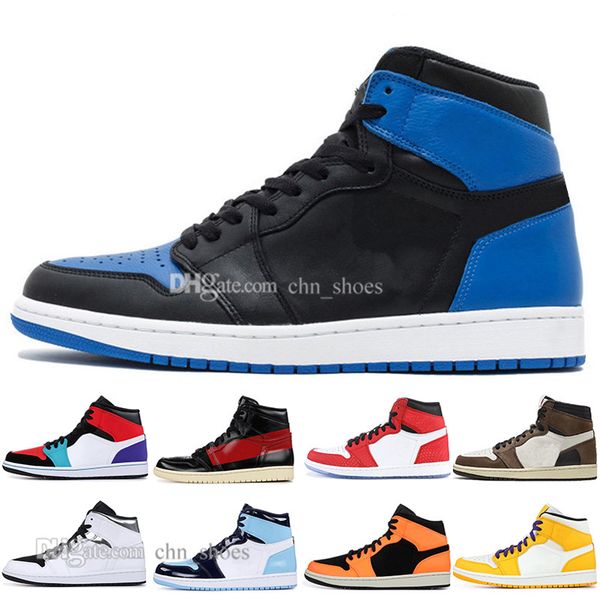 

1 og travis scotts basketball shoes mens women spiderman chicago unc homage to home rookie of the year white silver men sports sneakers