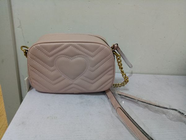 

2018 Hot Marmont shoulder bag female luxury chain Messenger bag handbag designer wallet high quality female frameless007