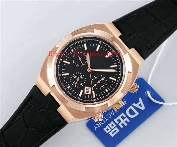 

overseas watch sport watch wristwatch swiss 9100 automatic 28800 vph sapphire crystal 18k rose gold 316l steel power reserve, Slivery;brown
